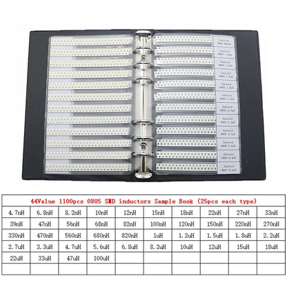 Kit Surtido Inductores SMD/DIP - Varios Valores (2.2uH a 100mH)