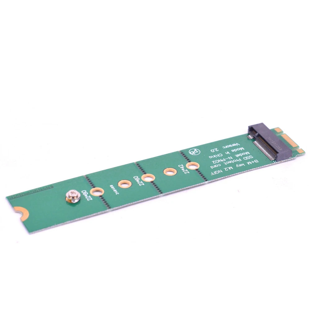 Adaptador NGFF M.2 B+M Key (Hembra a Macho SATA) - Herramienta Testeo SSD M.2 (2242/2260 a 2280)