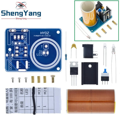 Kit DIY Mini Bobina Tesla BD243C - Módulo Electrónico TZT
