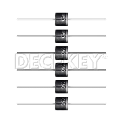 Diodo Schottky Axial 30SQ050 30A 50V para Panel Solar Protección Paralelo - Lote 6 Piezas