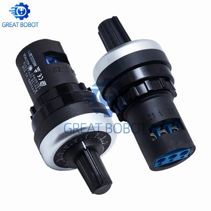 BS LA42DWQ-22 1K 2K 5K 10K 20K 50K 100k 200k 500K  22mm Diameter Pots Rotary Potentiometer Resistance Switch for arduino