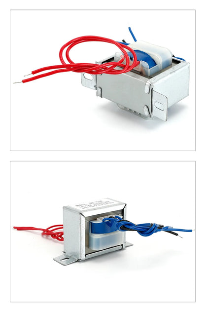 Transformador Audio Alimentación 10W - Entrada 220VAC, Salidas +/-12V, +/-15V, 24V - Núcleo Ferrita
