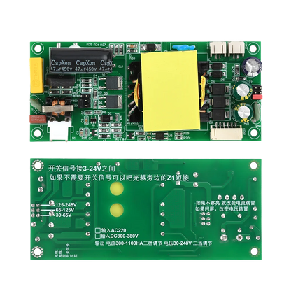 Placa Driver Backlight LED TV LCD 10-65" CA-6109 / CA-6109A Boost Corriente Constante Full-Bridge Alto Voltaje