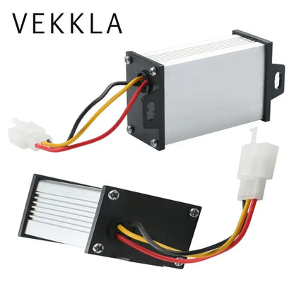 Convertidor Voltaje DC 36V-72V a 12V Buck Step-Down para Vehículo Eléctrico