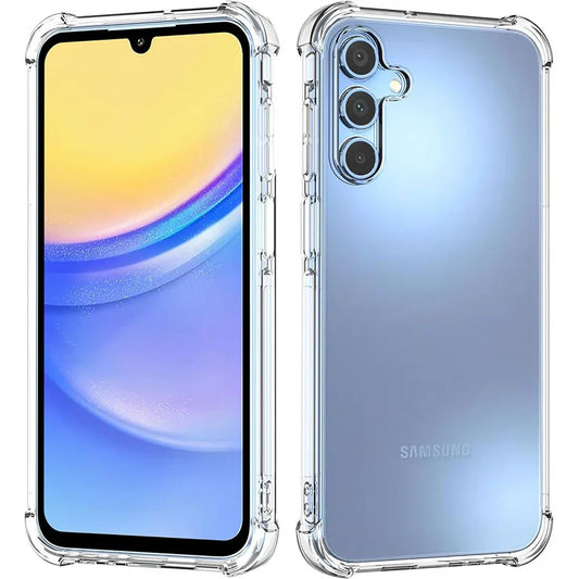 Funda Carcasa Silicona Suave Transparente Anti-Golpes para Samsung Galaxy A04/A05/A05S/A14/A24/A35/A50-A55 5G
