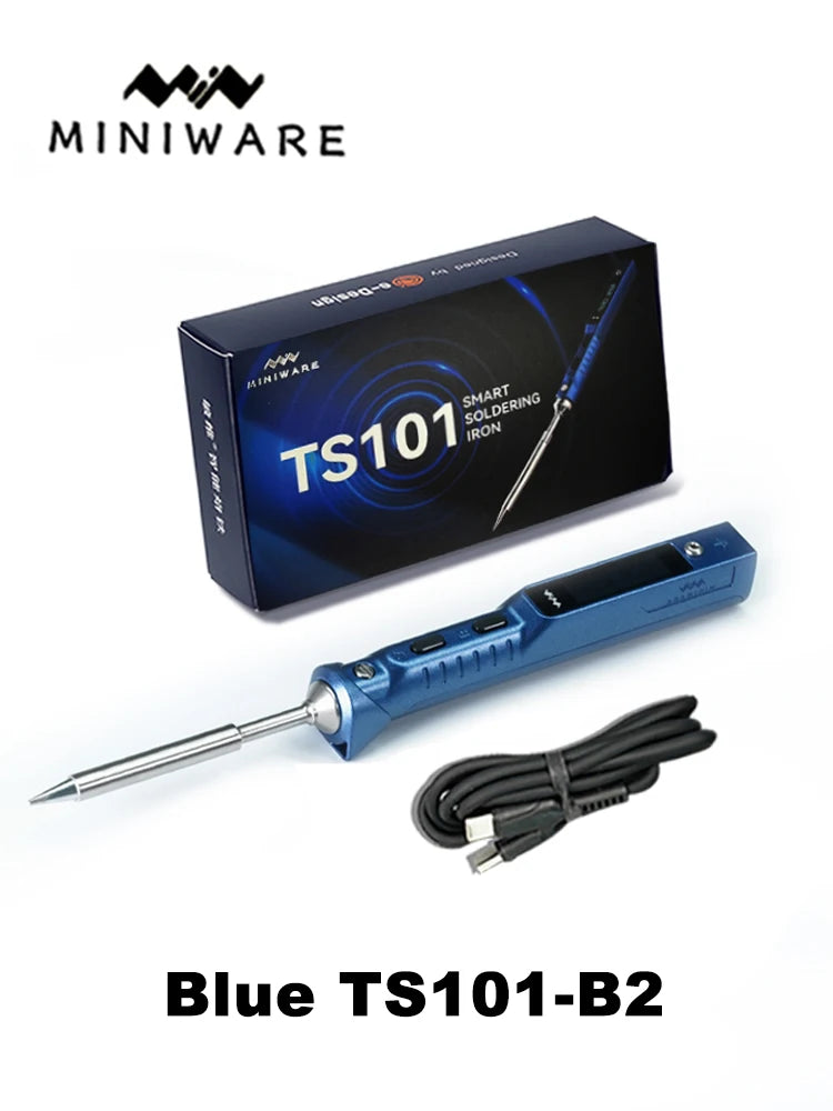Original TS101 Soldering Iron Electric 65W LCD Temperature Adjustable Programming New TS100 Soldering Iron Upgrade