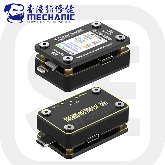 Tester Precisión Inserción Trasera Mechanic T-824SE - Detector Inteligente para Móviles (Digital)
