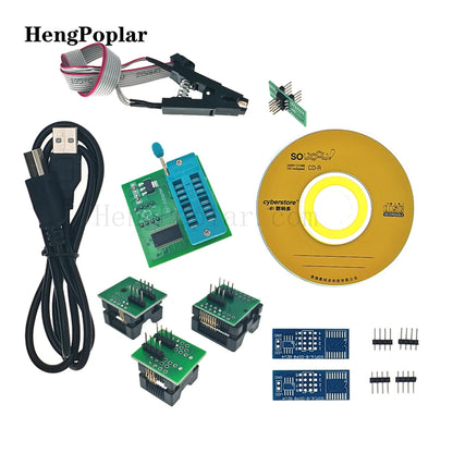 Kit Programador USB EZP2023 Alta Velocidad Soporta EEPROM 24/25/93, Flash 25 BIOS Chip