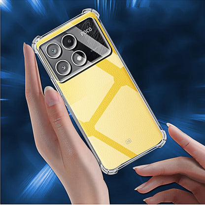 Funda Carcasa TPU Silicona Suave Transparente Anti-Golpes para Xiaomi Poco X3 Pro NFC / X4 / X5 / X6 / X6 Pro 5G