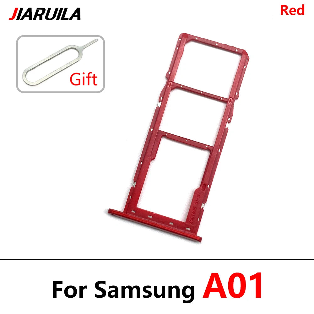 Bandeja Porta Doble Tarjeta SIM / SD (Repuesto con Pin) para Samsung Galaxy A01 Core / A02 / A11