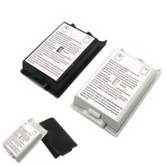 Tapa Cubierta Trasera Batería AA Repuesto para Control Inalámbrico Xbox 360 (10 Unidades)