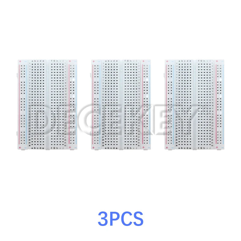 1-10pcs 400 Tie Points Solderless PCB Breadboard Mini Universal Test Protoboard DIY Bread Board for Bus Test Circuit Board