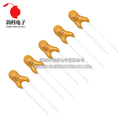 Capacitor Tantalio DIP (10V-50V, 0.1uF-220uF) (Pack 5 Unidades)