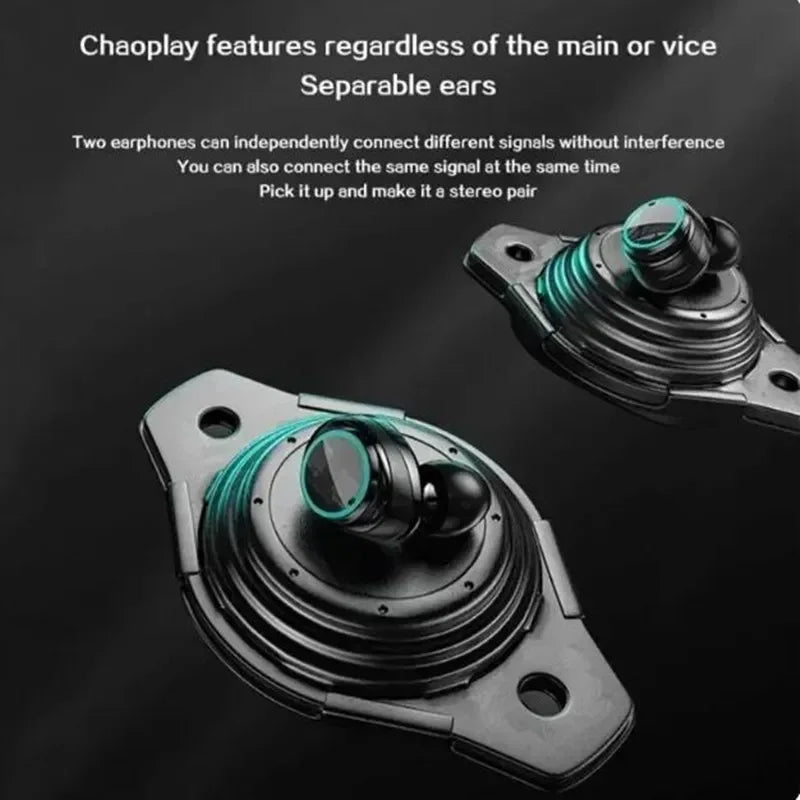 Auriculares Inalámbricos TWS M25 Bluetooth 5.3 con Pantalla LED (Estéreo, Control Táctil, Reducción Ruido)