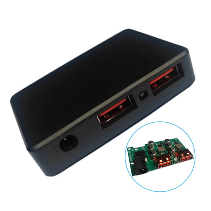 Estabilizador Panel Solar DC 5V 3A Dual USB Carga Rápida Controlador Regulador para Celular/Laptop/Cámara/Drones