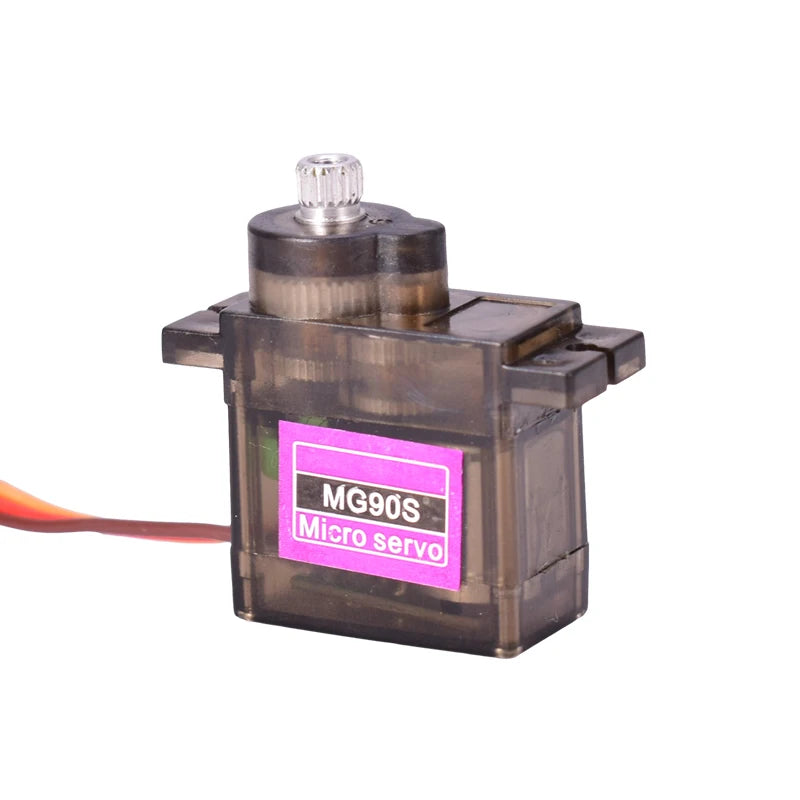 Servo Digital MG90S (9g, Engranaje Metálico) para RC Helicóptero/Avión/Bote/Auto/Robot (1/4/10 Unidades)
