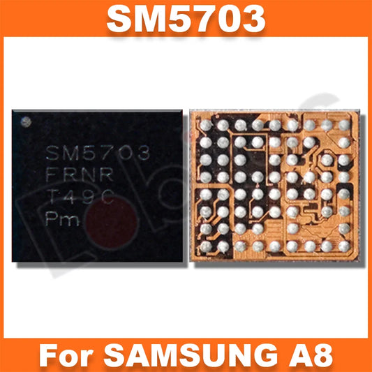 Circuito Integrado (IC) Carga USB SM5703 / SM5703A para Samsung Galaxy A8(A8000)/J5(J500)/J6(J610F)/J7(J700H) (Original, 1-3 Unidades)