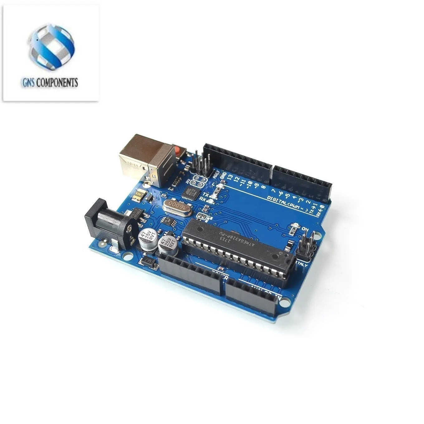 Placa Desarrollo UNO R3 (ATMEGA328P, CH340/ATEGA16U2) compatible Arduino con Cable + Placa Expansión Proto Shield R3
