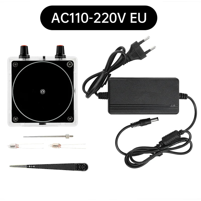 Kit DIY Bobina Tesla Musical Bluetooth Dual Modo (Entrada AC 110-220V) - Rayo Artificial Táctil