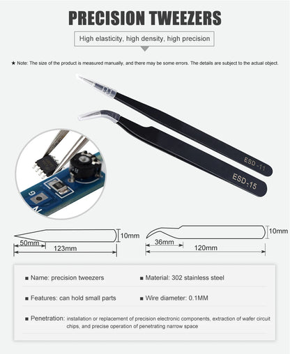 JCD 8586D Soldering Station 2 IN 1 750W Hot Air Gun LCD Dual Digital Display Electric Soldering Iron SMD Welding Rework Station