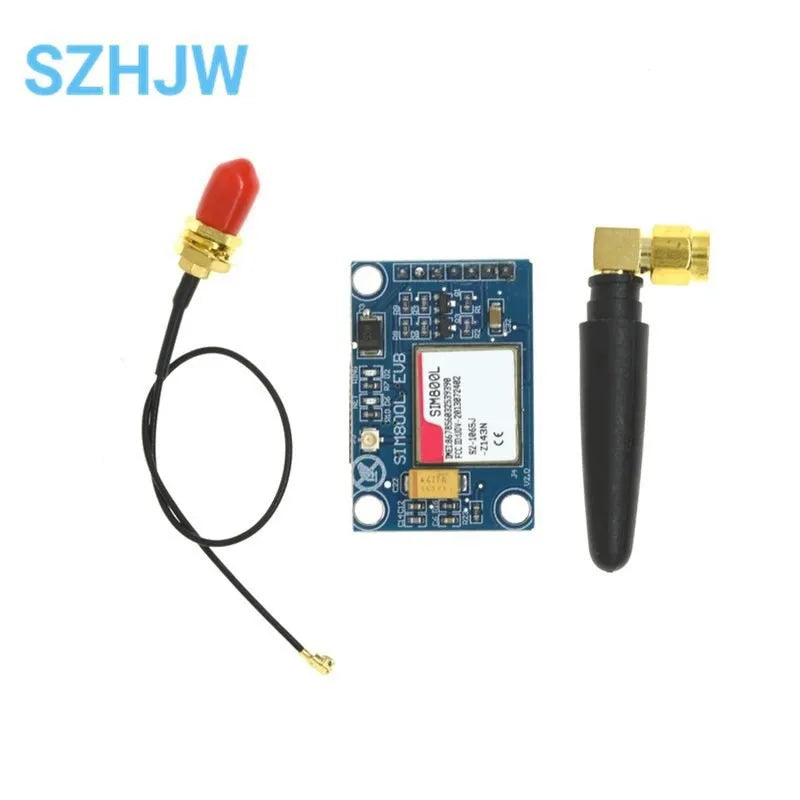 Módulo GSM/GPRS SIM800L V2.0 (5V, Quad-Band) con Antena y Cable