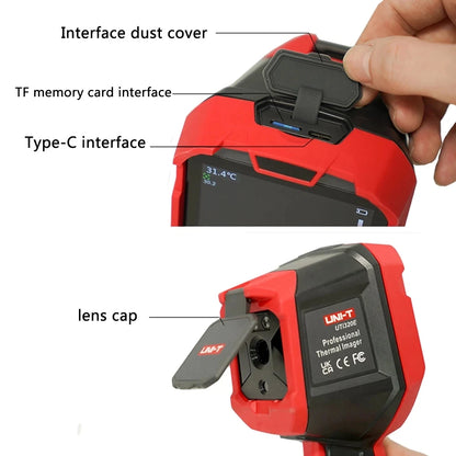 Termógrafo Infrarrojo UNI-T UTi320E / UTi260E Alta Resolución (320x240) - Cámara Térmica Portátil, Termómetro IR