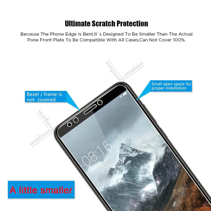 3PCS 2PCS Screen Protector for Huawei P30 P40 P20 Mate 20 Lite Y6 Y7 Tempered Glass on Huawei P Smart Z  2019 2021 Nova 5T Glass
