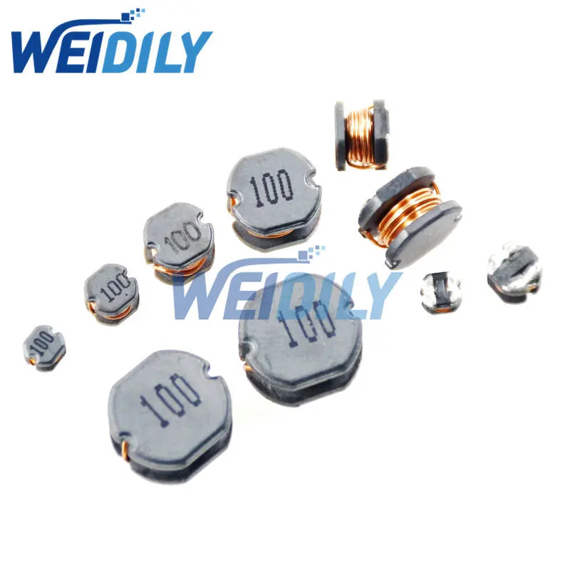 Kit Surtido Inductores Potencia SMD (CD32/CD43/CD54/CD75) - Varios Valores (2.2uH-470uH) - 26/39/50/65 Piezas