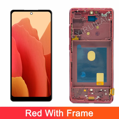 TFT S20FE LCD para Samsung S20 FE pantalla LCD SM-G781 G7810 G781U G781B con marco de pantalla táctil reemplazo del ensamblaje del digitalizador