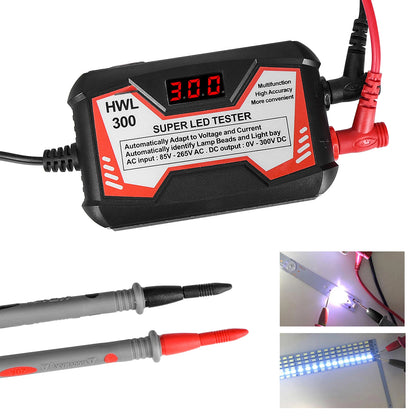 Tester LED 0-300V Output Probador Tiras Beads Mantenimiento TV LCD Inspección Multiuso