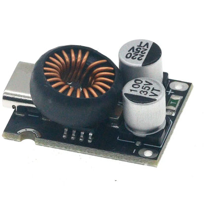 Módulo Carga Rápida Multi-Protocolo Mini 65W DC 12-30V PD2.0/PD3.1(PPS) Interface USB-C