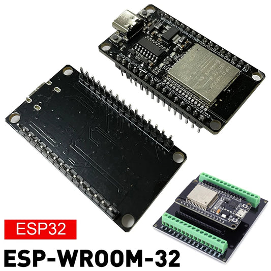 Placa Expansión ESP32-DevKitC-32 (ESP-WROOM-32/32U) (CH340C, 30 Pines) WiFi + Bluetooth Doble Núcleo Bajo Consumo