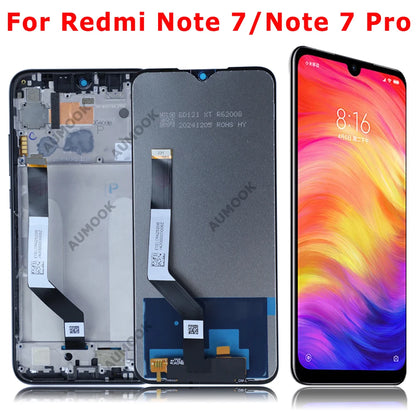 For Xiaomi Redmi Note 7 LCD M1901F7G Display Touch Screen Digiziter Assembly For Redmi Note 7 Pro M1901F7S LCD Replacement Part