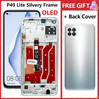 LCD For Huawei P40 Lite JNY-LX1 LCD 10 Touch Screen Replacement For Nova 7i JNY-LX2 P 40 Lite LCD Screen Nova 6 SE Display