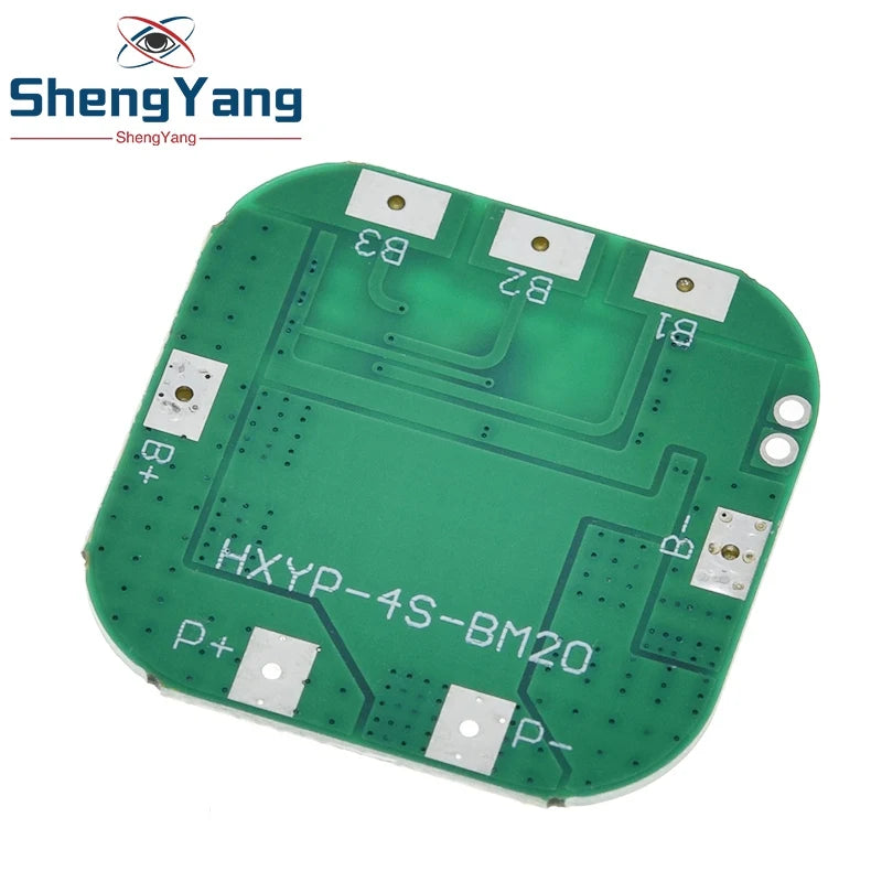 1/5PCS 4S 14.8V / 16.8V 20A peak li-ion BMS PCM battery protection board bms pcm for lithium LicoO2 Limn2O4 18650 li battery