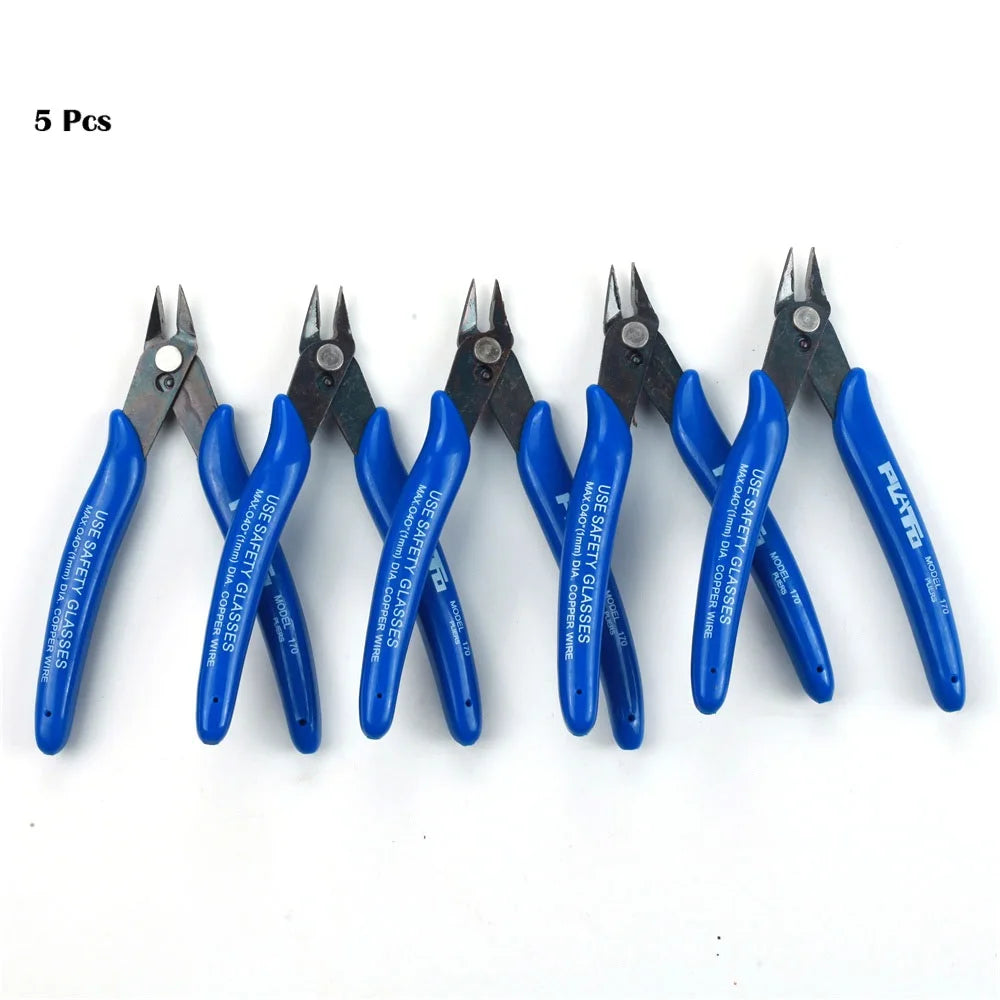 Alicate Corte Diagonal Electrónico DIY "Wishful Clamp" 170 / Pinza Corte Lateral Cable para Piezas Impresora 3D Herramienta Mano (1/5/10 Unidades)
