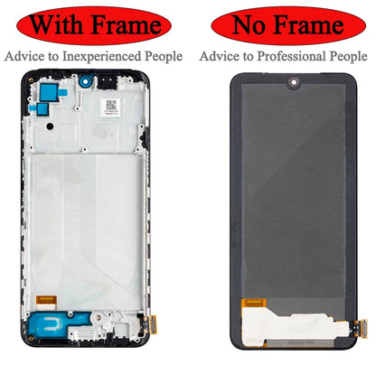 M2101K7BNY Lcd For Xiaomi Redmi Note 10S Display Touch Screen with Frame Wholesale Screen Display For Xiaomi Redmi Note 10 4G