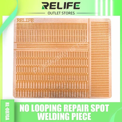 Set Puntos Reparación Soldadura RELIFE RL-007GA (Rápido, Sin Bucle) para Pads Teléfono Diferentes Tamaños
