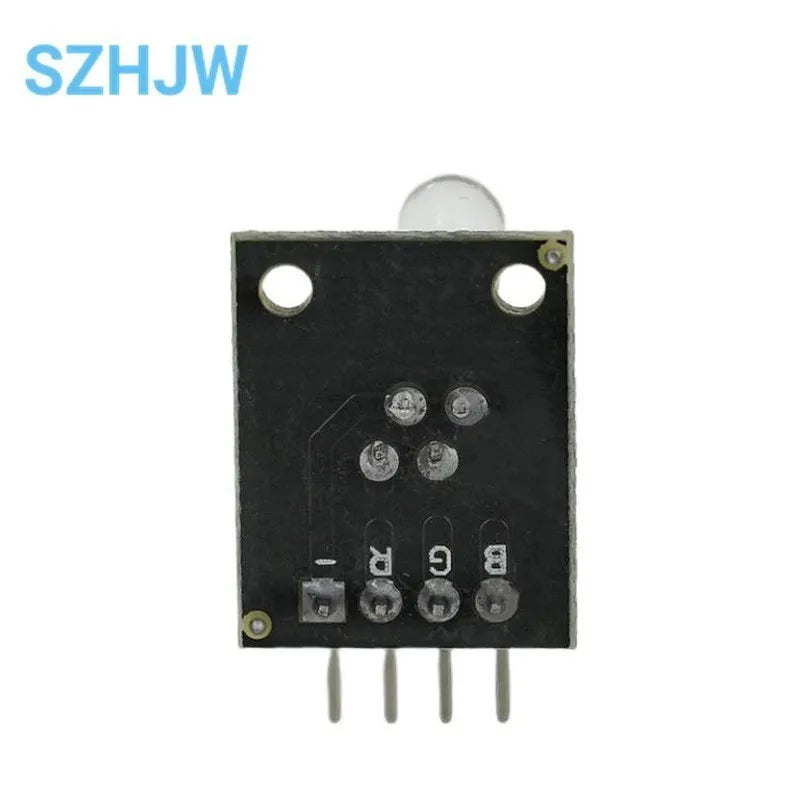 Módulo Sensor LED RGB KY-016 (4 Pines, 3 Colores) para Arduino DIY Starter Kit (10 Unidades)