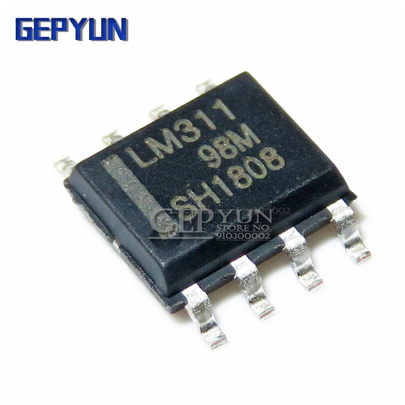 Lote 10 Pcs Amplificador Operacional Comparador LM311DR (LM311) SOP-8 SMD