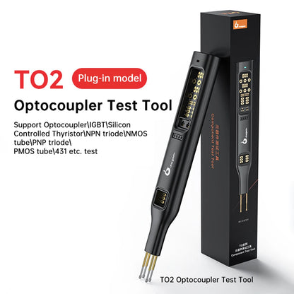 Tester Optoacopladores TO2/TO2P Herramienta Reparación Electrónica Prueba Online Módulo Detección