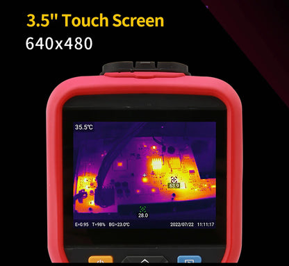 Cámara Térmica Profesional UNI-T UTi384G / UTi256G con Pantalla Táctil (-20~550°C) - Termógrafo Enfoque Manual, Grabación Video