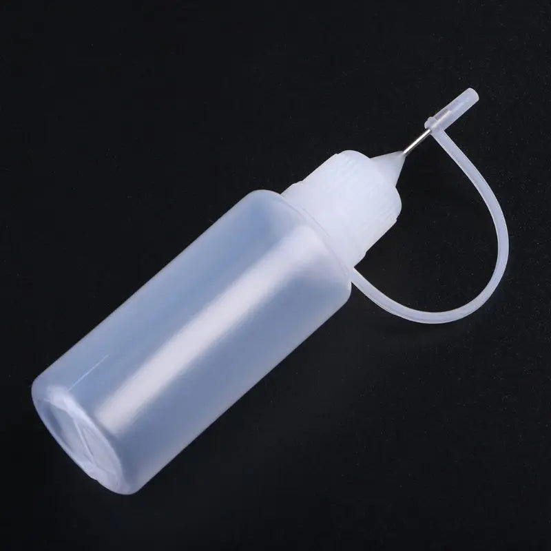 Precision Tip Applicator Bottle Translucent Glue Bottle for Alcohol Ink Craft