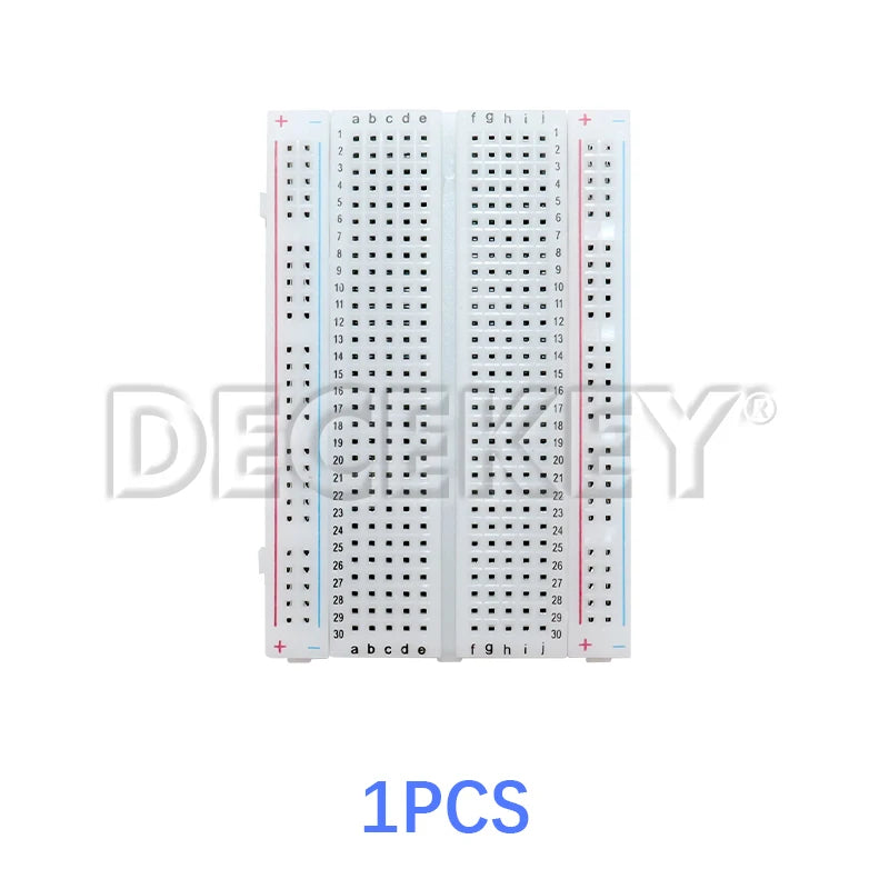 1-10pcs 400 Tie Points Solderless PCB Breadboard Mini Universal Test Protoboard DIY Bread Board for Bus Test Circuit Board