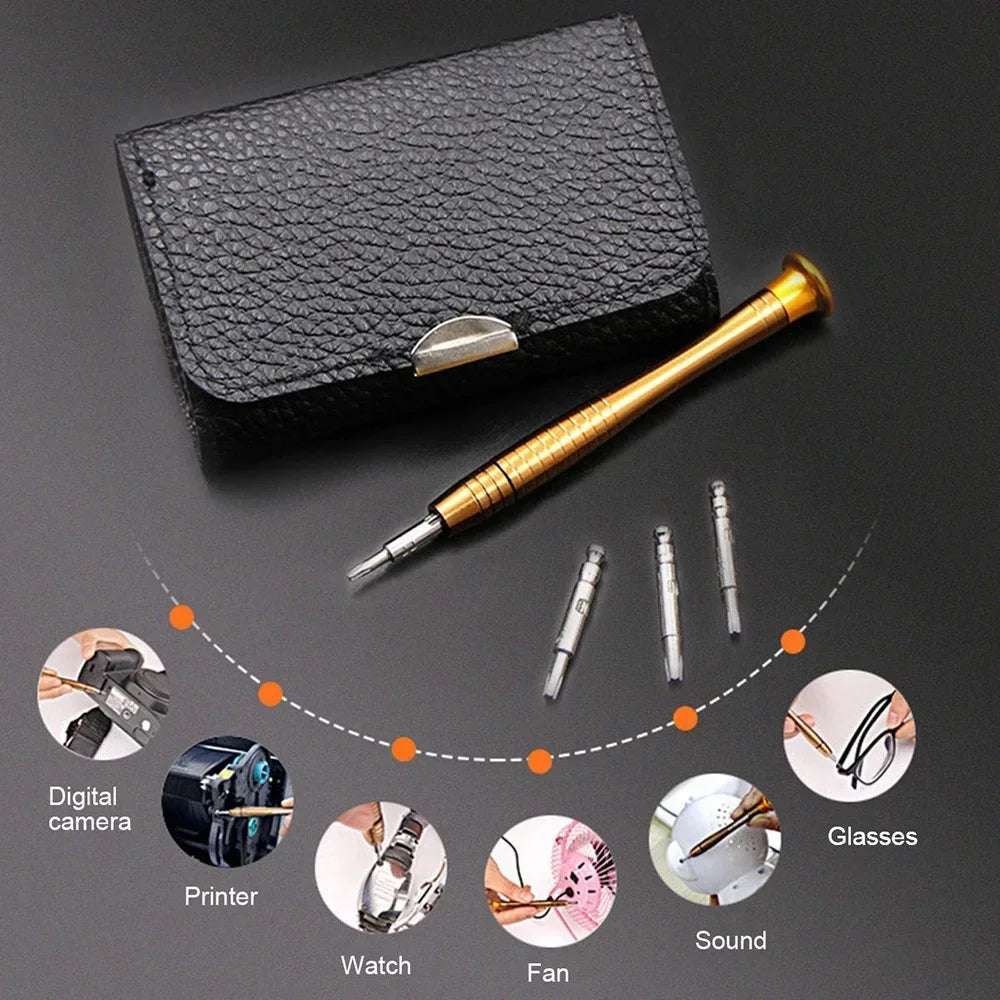 Set Destornilladores Precisión Profesional 152 en 1 / 25 en 1 (Kit Herramientas Laptop/Computadora, Puntas T5/T6 Torx)