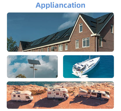 Controlador Carga Solar MPPT 20A/30A/40A 12V/24V Auto Cargador Batería Max PV 60V/100V LCD Regulador