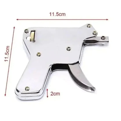 Kit Herramienta Apertura Puertas Acero Inoxidable (Ganzúa/Llave Bump/Pistola Pick) Reparación Cerrajería