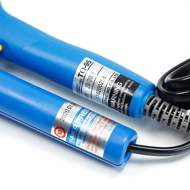 Original Japan GOOT PX-201 TQ-95 HAKKO 980 981 Fast Thermal Electric Soldering Iron Input Voltage 220~240V