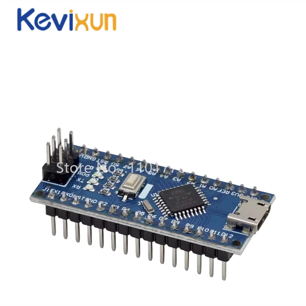 Placa Nano 3.0 (ATMEGA328P, 16MHz, CH340) con Bootloader (Puerto Mini/Tipo C/Micro USB) compatible Arduino