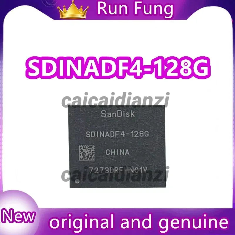 Chip Memoria EMMC 5.1 SDINADF4-128G (128GB, BGA-153) (Nuevo Original en Stock, 1 Unidad)